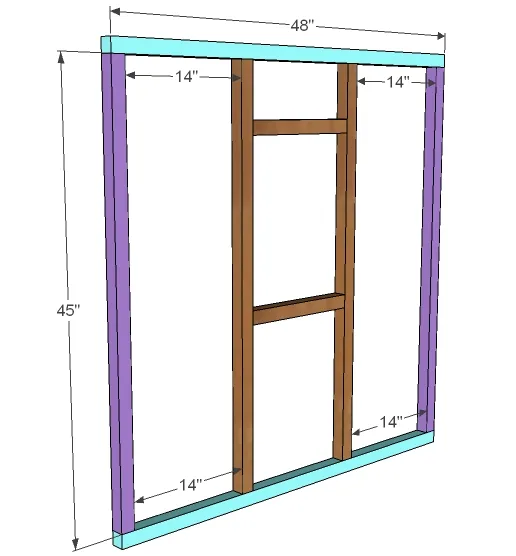 Simple Playhouse, step 2