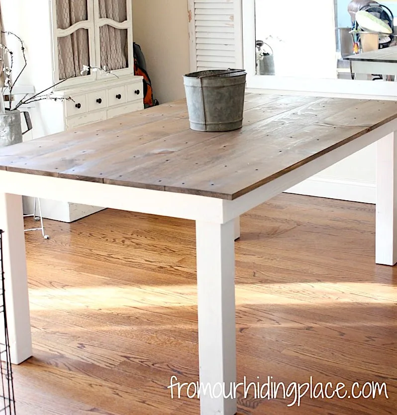 Simple Rustic Table