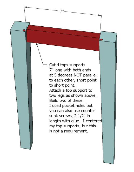 Simple Wood Stool, step 2