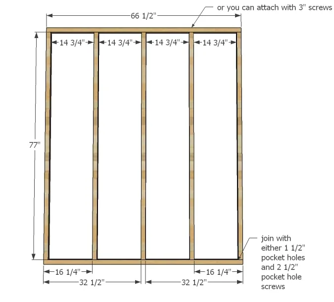Small Cedar Shed, step 1