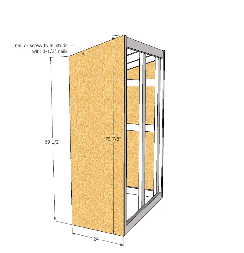Small Outdoor Shed or Closet Converted into Smokehouse, step 5