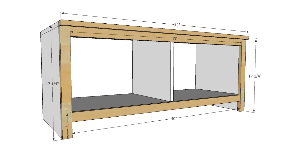 Smith Media Wall: Center Console, step 3