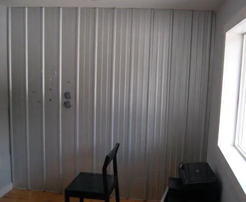 Steel Magnet Wall, step 4