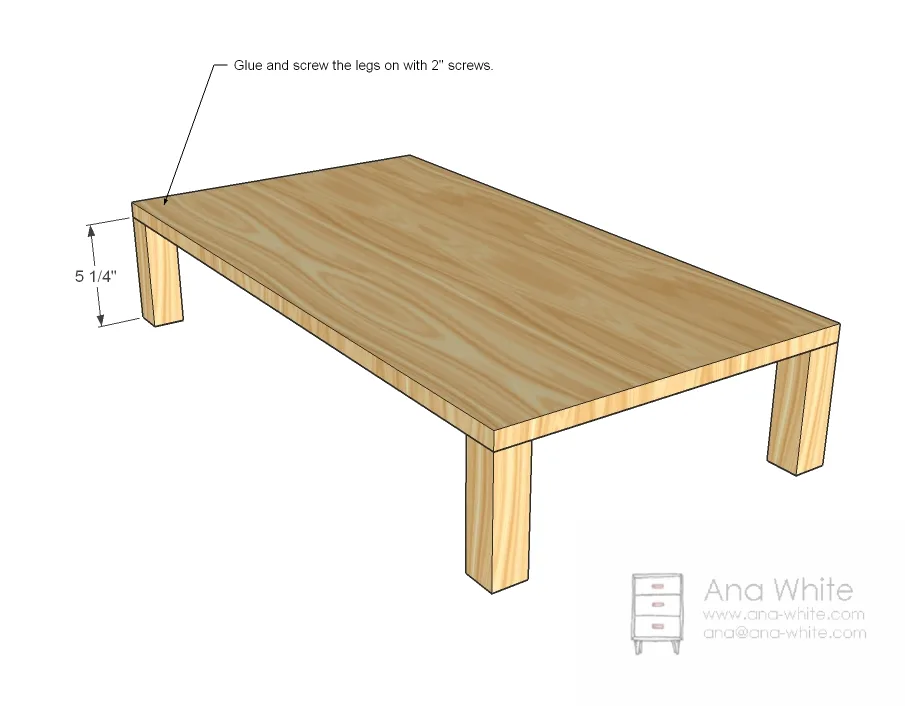 Step Up Side Table, step 4