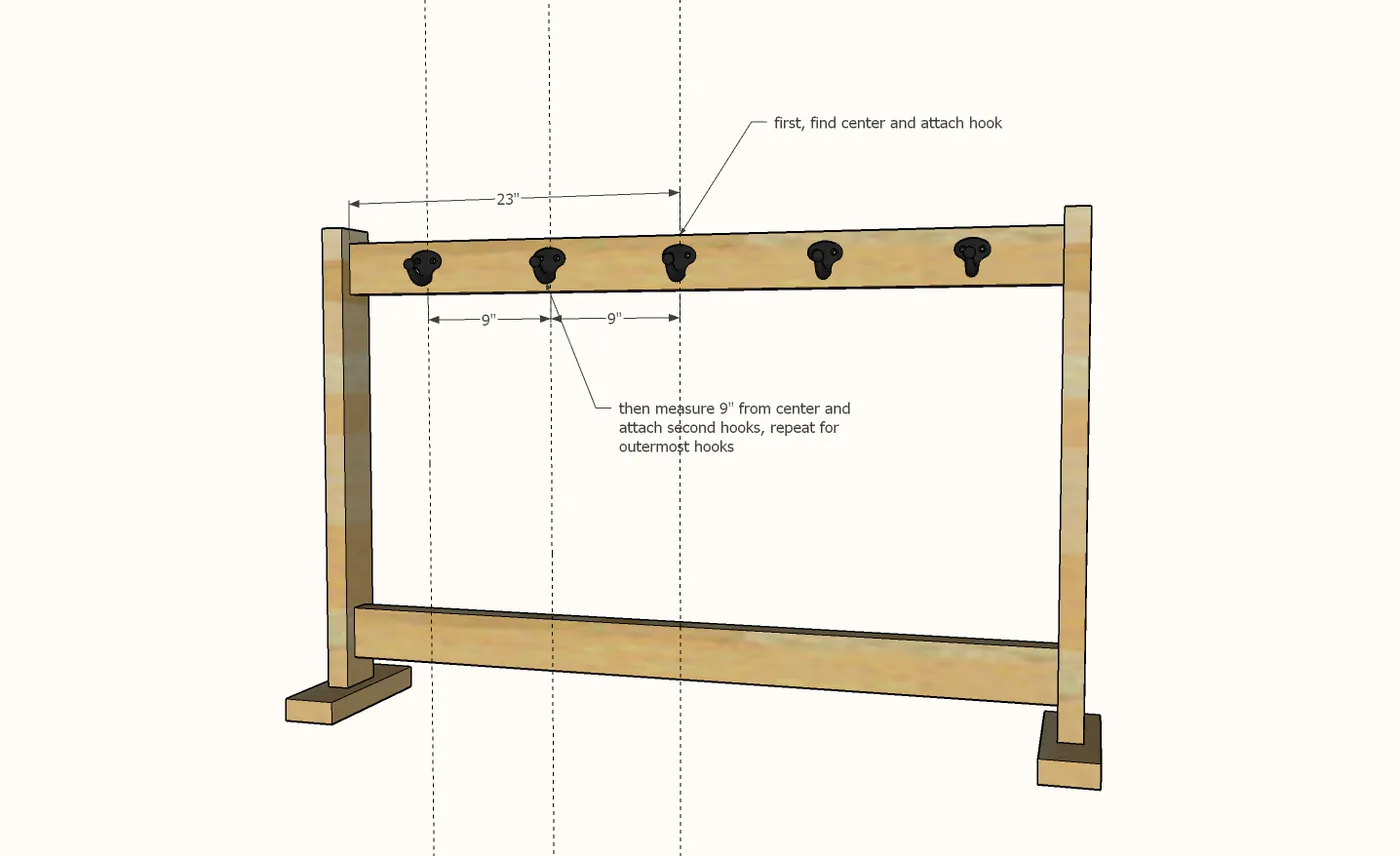 Stocking Stand, step 3