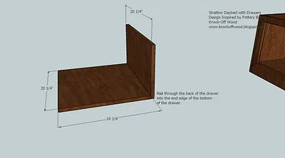 Storage Daybed or Captains Bed (Full Depth Storage), step 9