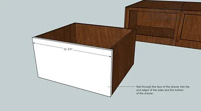 Storage Daybed or Captains Bed (Full Depth Storage), step 11