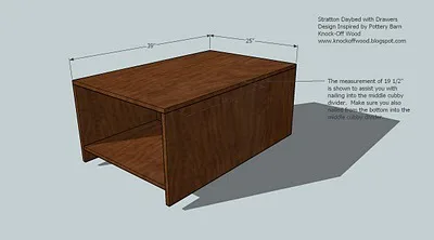 Storage Daybed or Captains Bed (Full Depth Storage), step 3