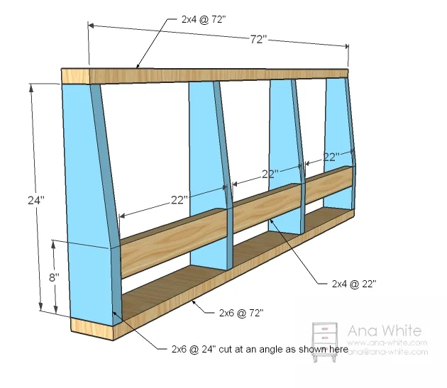 Storage Sofa, step 1