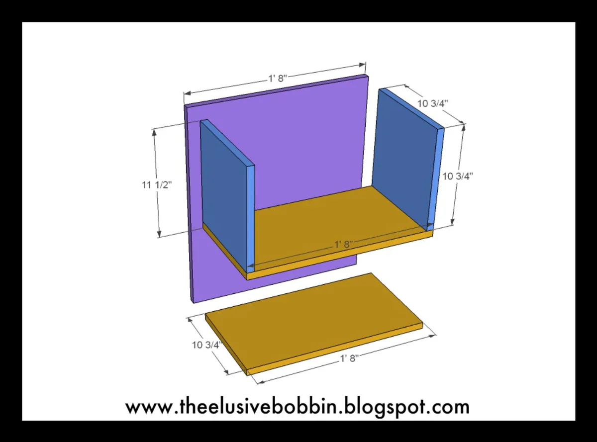 Storage Stairs for a Bunk or Loft Bed, step 2