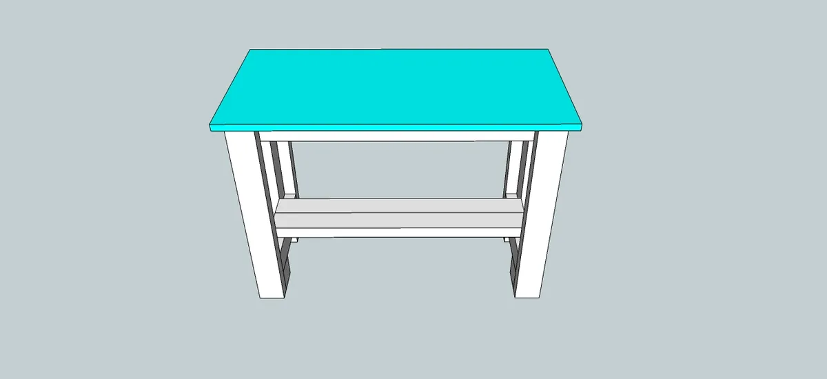 Sturdy Work Bench, step 8