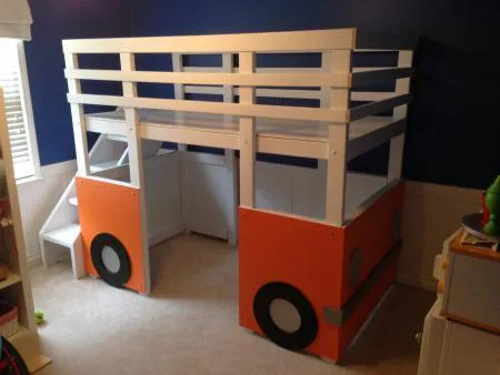 Surf Bus or Van Loft Bed