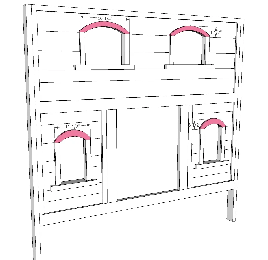 Sweet Pea Bunk Bed, step 9