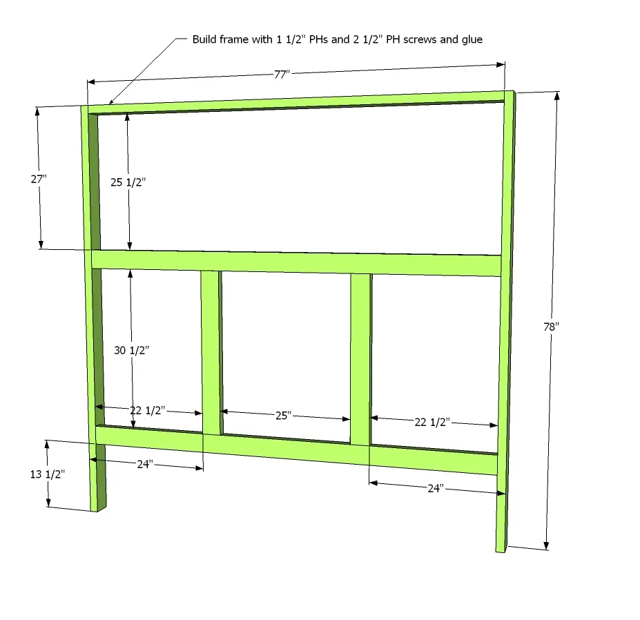 Sweet Pea Bunk Bed, step 1