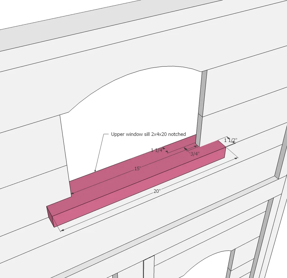 Sweet Pea Bunk Bed, step 6