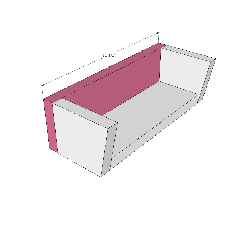Sweet Peak Garden Bunk Bed Shutters and Window Boxes, step 2
