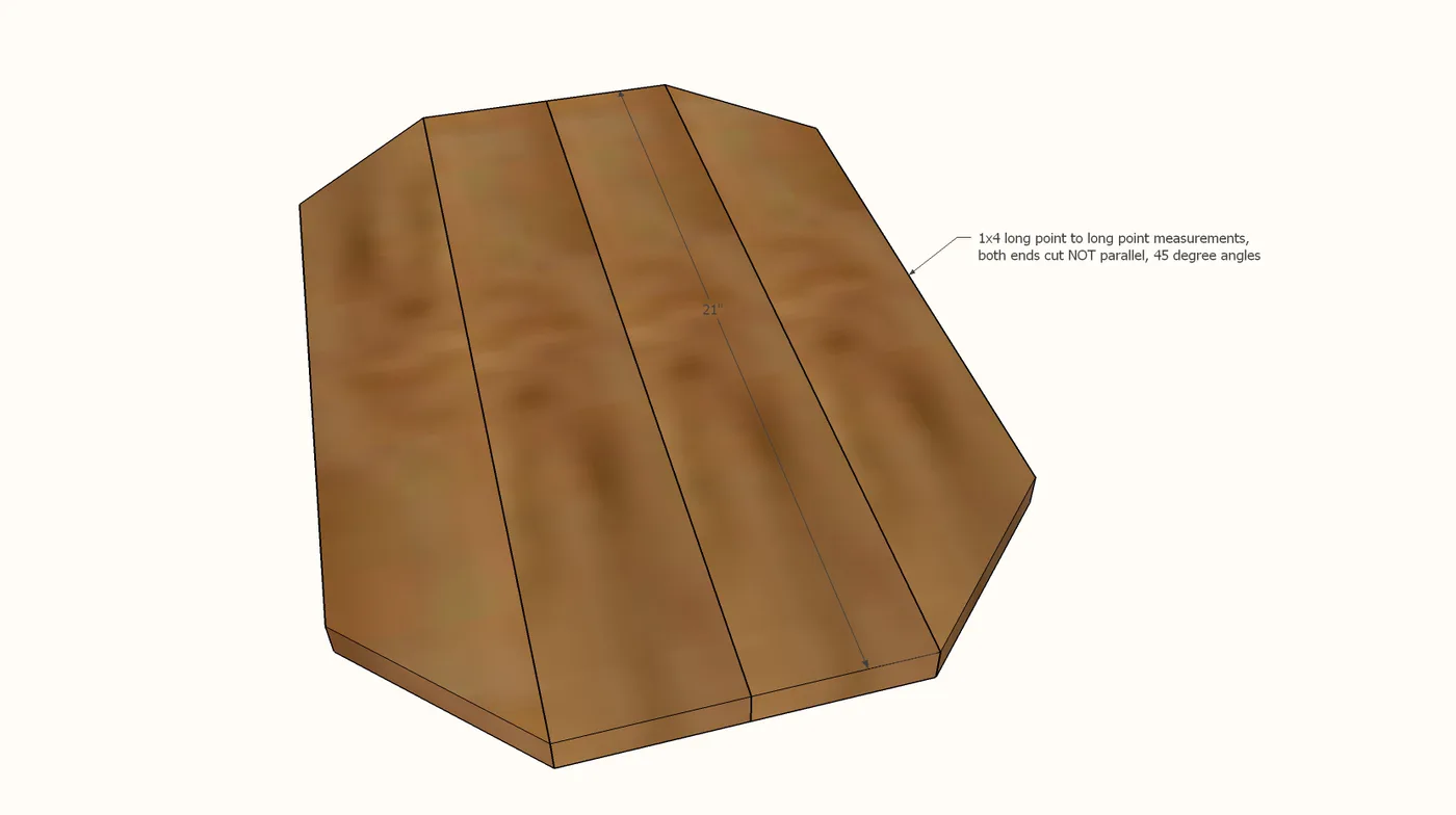 Tabletop Lazy Susan, step 1