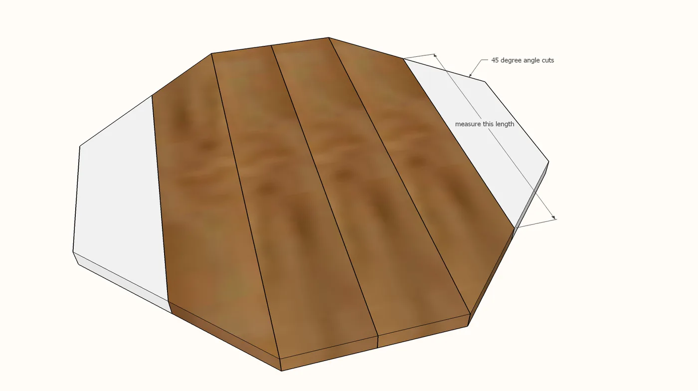 Tabletop Lazy Susan, step 2