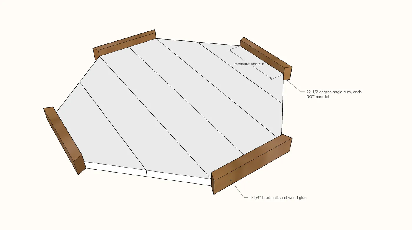 Tabletop Lazy Susan, step 3