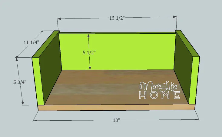 Tapered Leg Nightstand by More Like Home, step 7