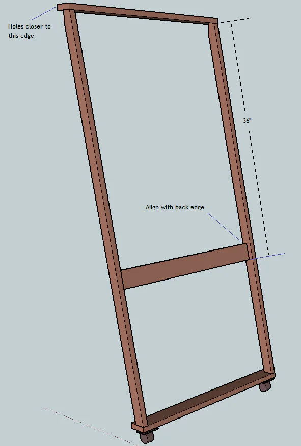 Teaching Easel, step 3