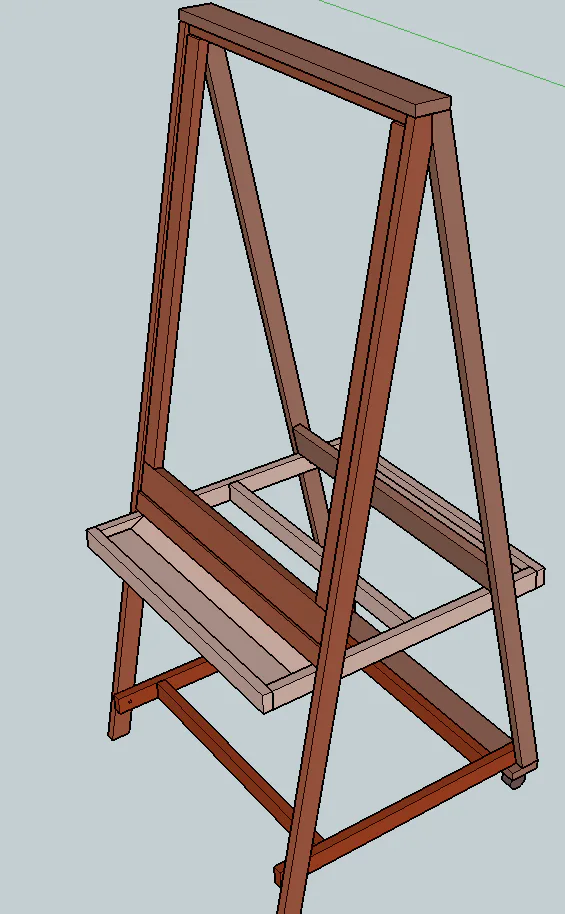 Teaching Easel, step 6