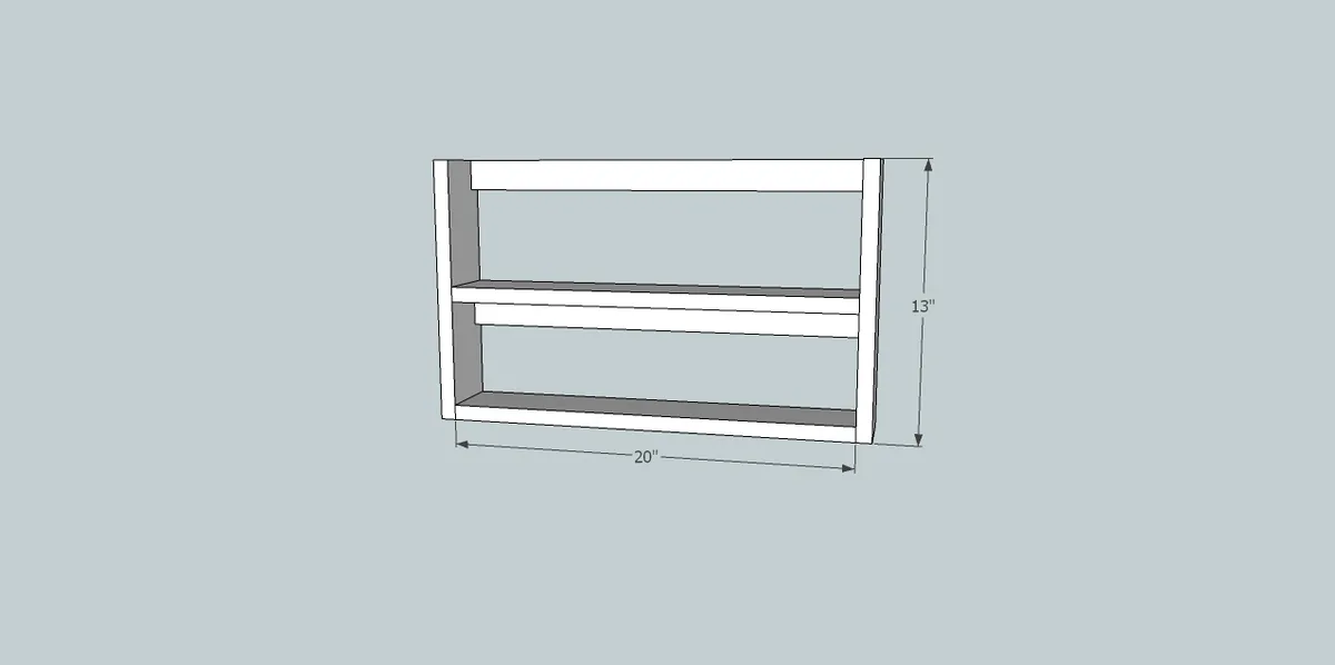 Top Bunk organizer, step 2