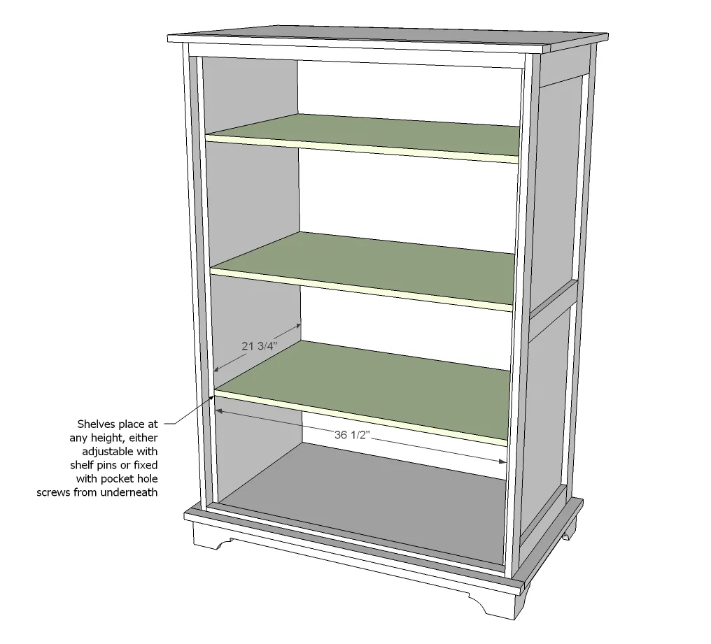 Toy or TV Armoire, step 9