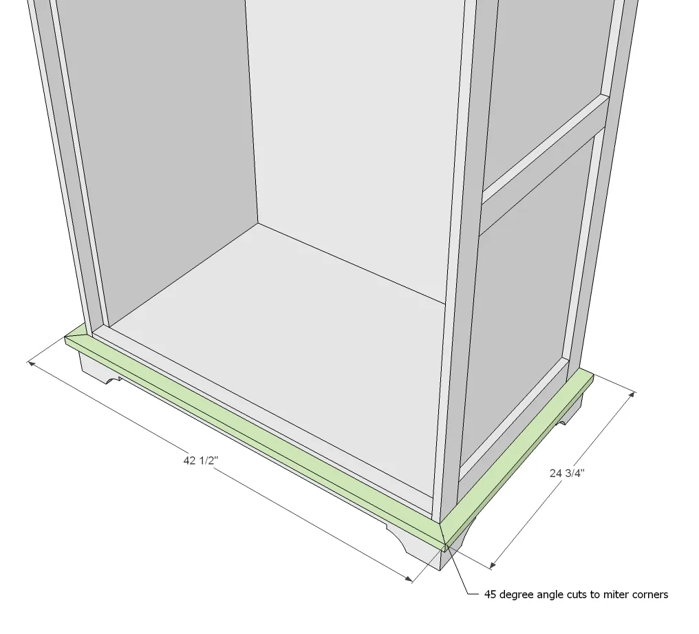 Toy or TV Armoire, step 8