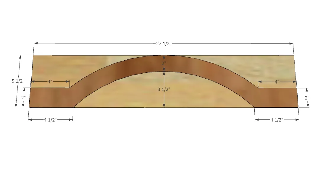 Traditional Wood Toddler Bed, step 1