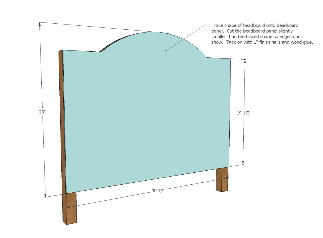 Traditional Wood Toddler Bed, step 3