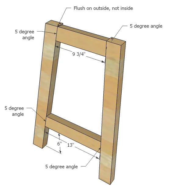 Truss End Table, step 2