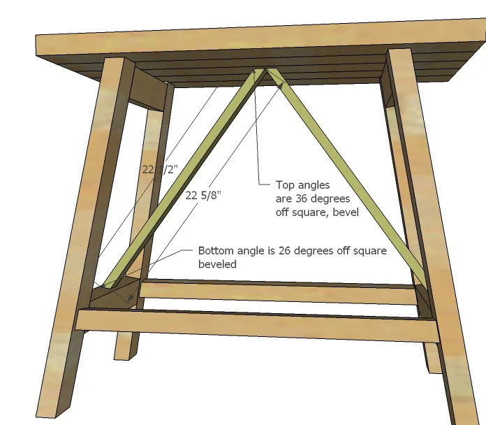 Truss End Table, step 5