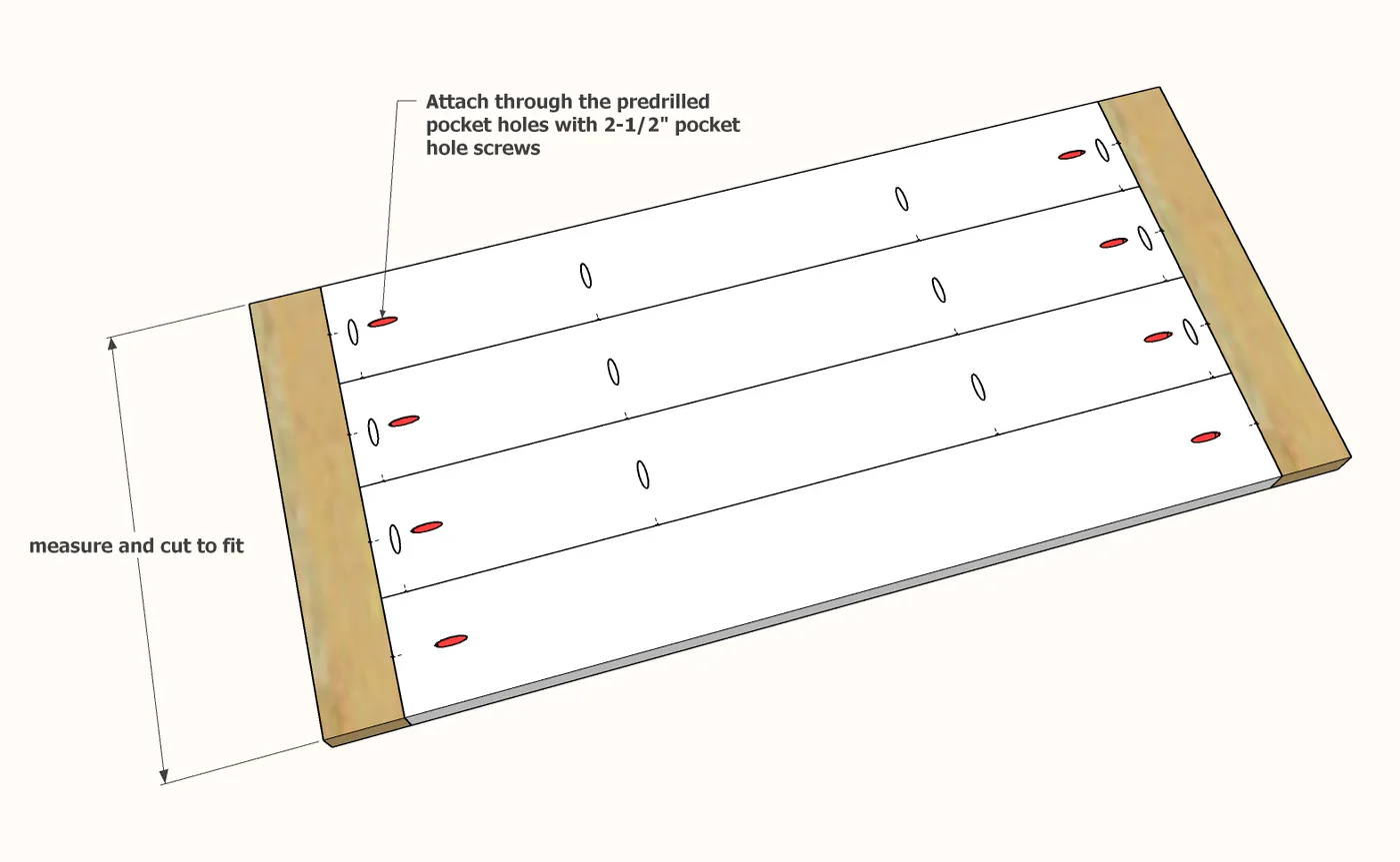 Tryde Coffee Table, step 2