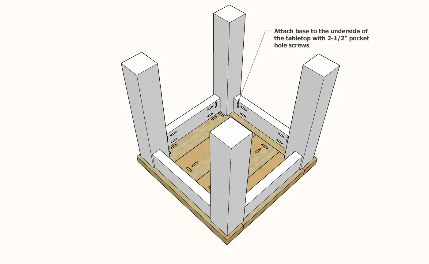 Tryed Side Table, step 5