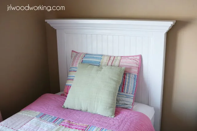 Twin Bed Beadboard Headboard