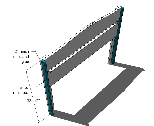 Twin Pioneer Bed, step 2
