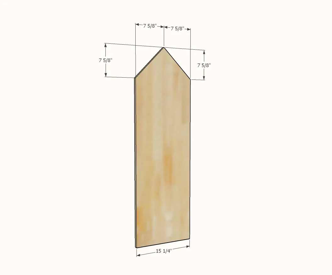 Two Story 18" or American Girl Dollhouse, step 1