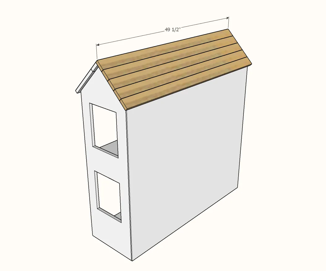 Two Story 18" or American Girl Dollhouse, step 7