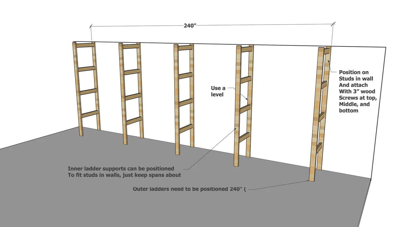 Ultimate Garage Shelving, step 2