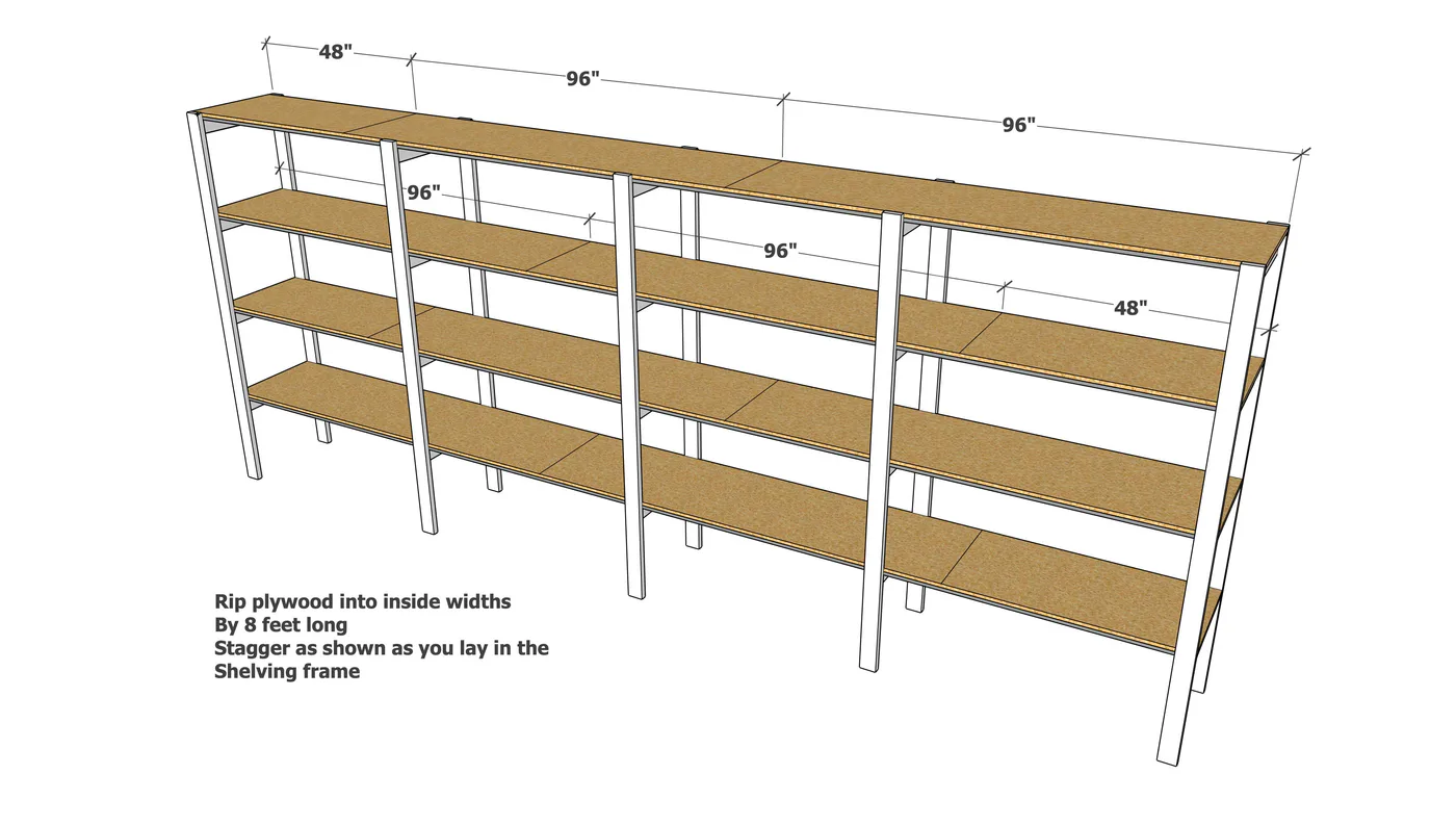 Ultimate Garage Shelving, step 5