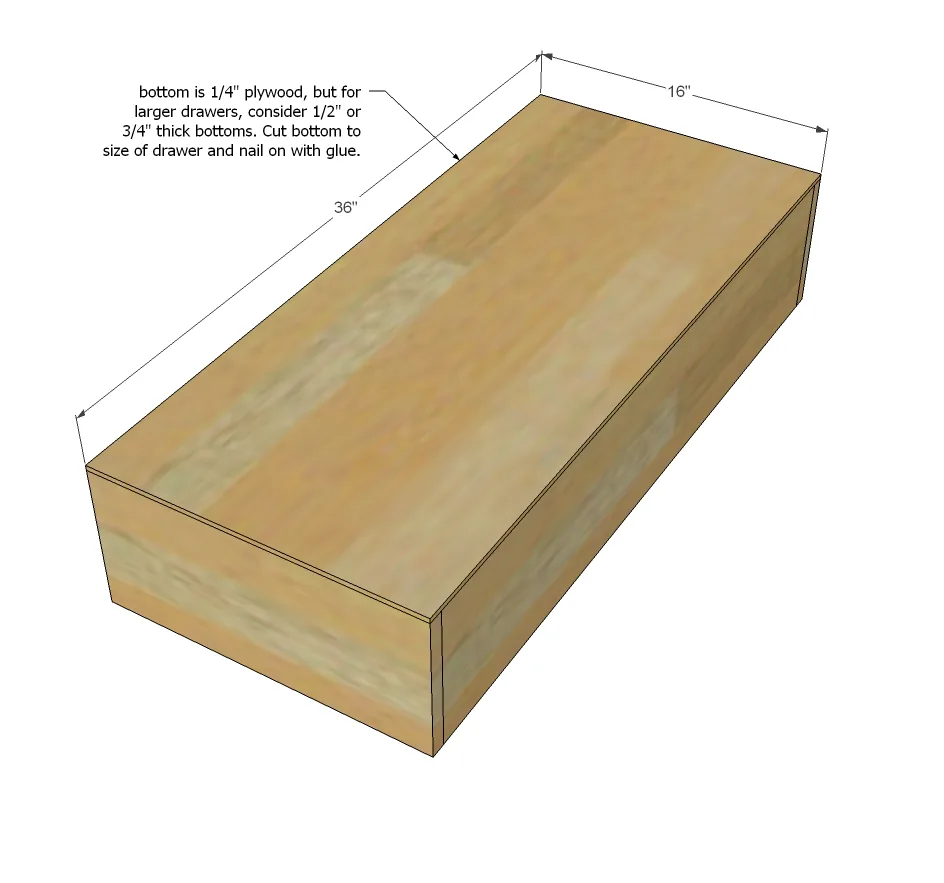 Under Bench Trundle Drawers, step 3