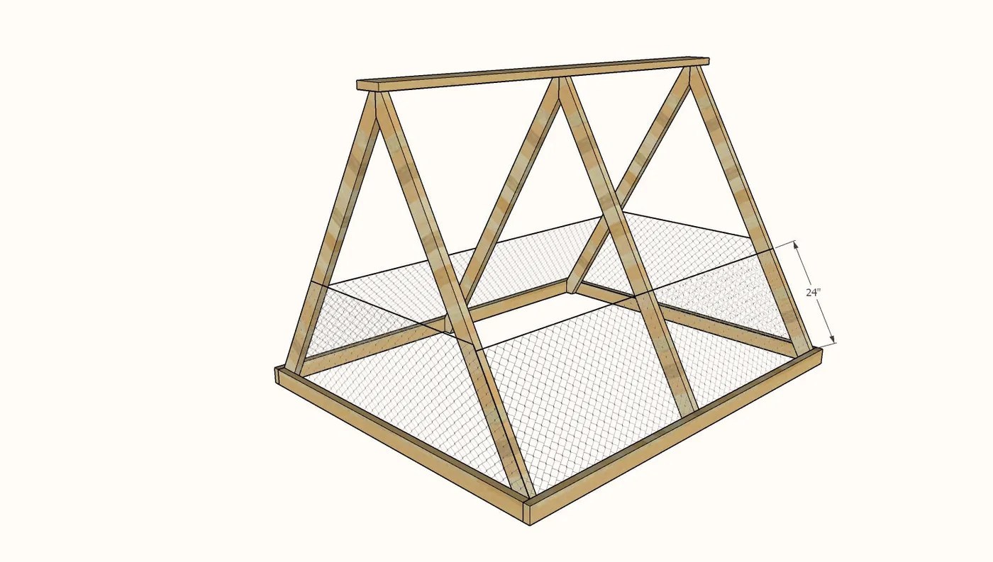 Updated A Frame Chicken Coop, step 5