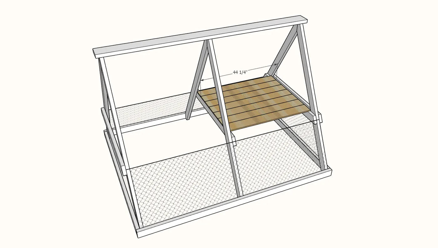 Updated A Frame Chicken Coop, step 7