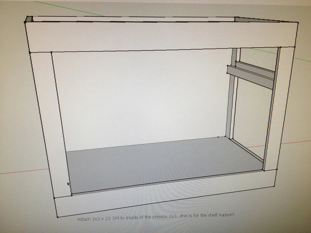 Versatile Shop cart/ workbench with inserts, step 8