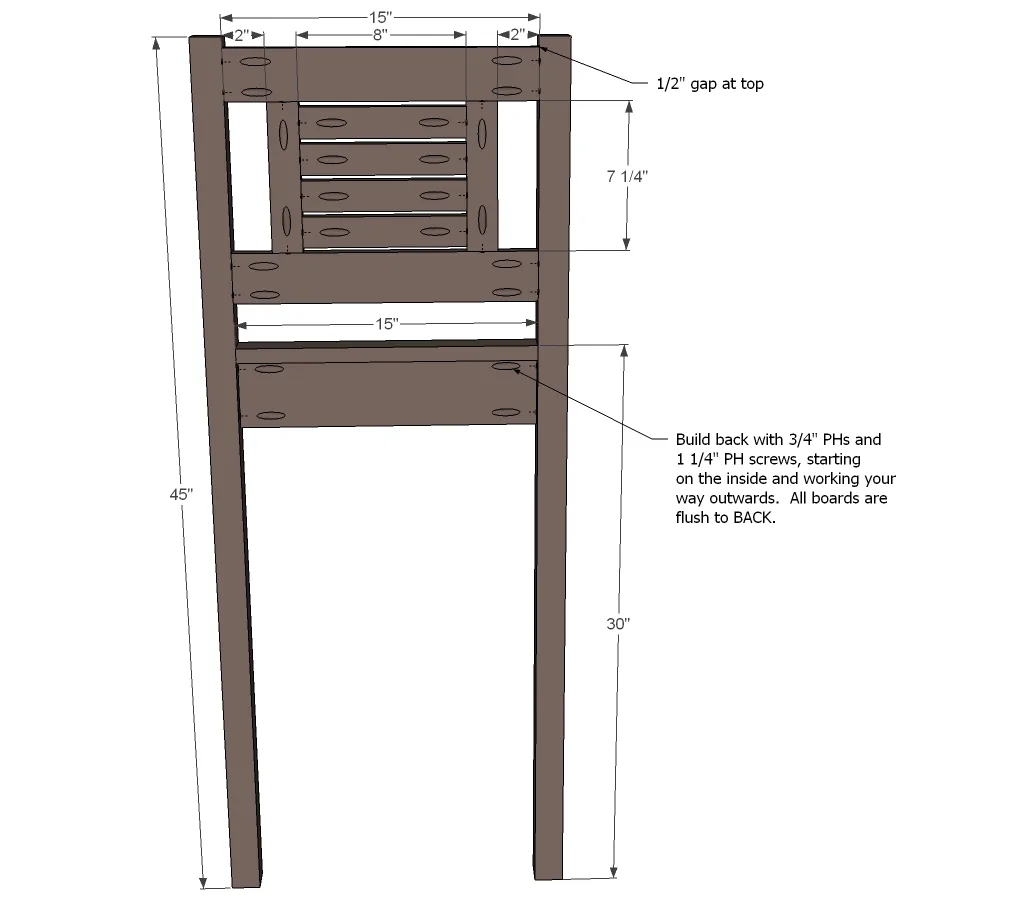 Vintage Bar Stool, step 1