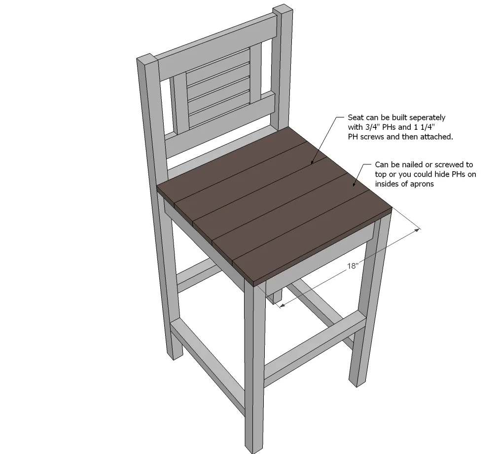 Vintage Bar Stool, step 4