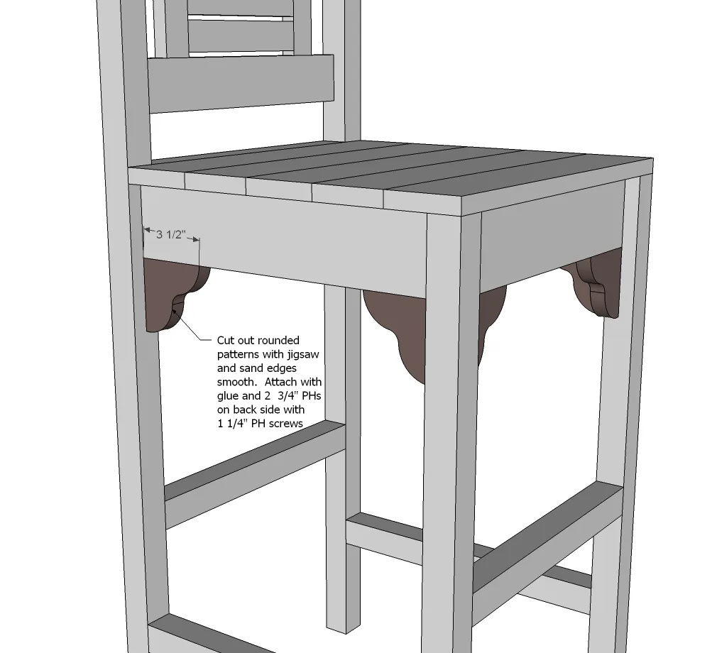 Vintage Bar Stool, step 5