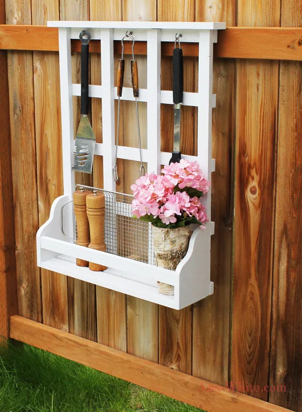 Vintage Look Wall Shelf
