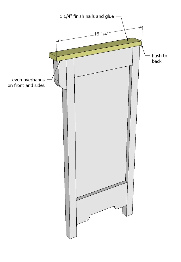 Vintage Pew Bench, step 4